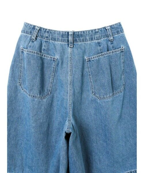 mizuiro ind / ミズイロインド その他パンツ | mizuiro ind ハイウエストワイドハーフパンツ(BLEACH) | 詳細16