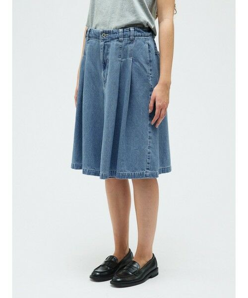 mizuiro ind / ミズイロインド その他パンツ | mizuiro ind ハイウエストワイドハーフパンツ(BLEACH) | 詳細7