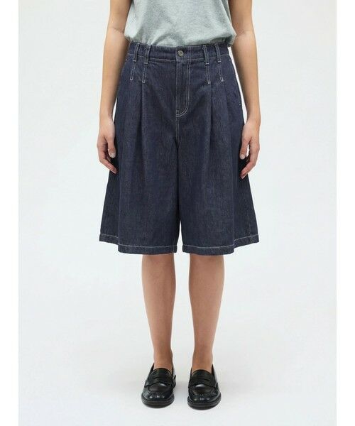 mizuiro ind / ミズイロインド その他パンツ | mizuiro ind ハイウエストワイドハーフパンツ | 詳細5