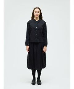 mizuiro ind / ミズイロインド ミニ・ひざ丈スカート | mizuiro ind ジャカードバルーンスカート