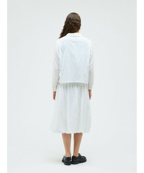 mizuiro ind / ミズイロインド ミニ・ひざ丈スカート | mizuiro ind ジャカードバルーンスカート | 詳細5