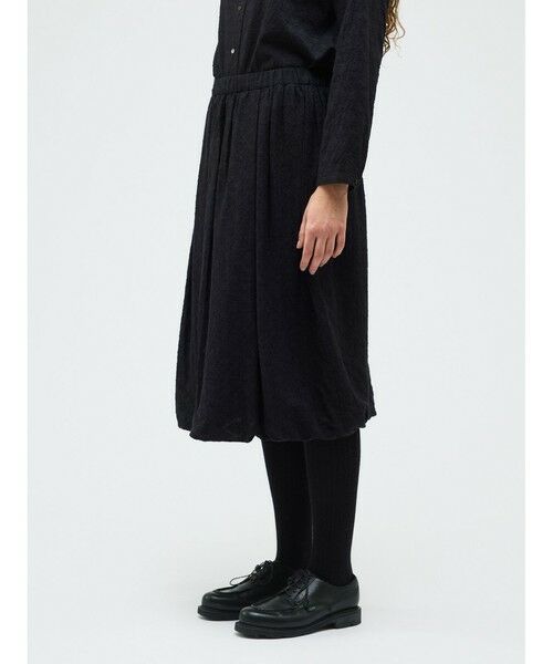 mizuiro ind / ミズイロインド ミニ・ひざ丈スカート | mizuiro ind ジャカードバルーンスカート | 詳細12