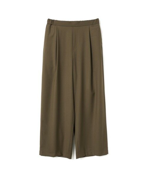 mizuiro ind / ミズイロインド その他パンツ | mizuiro ind ツータックスラックス（ダークブラウン(color45)）