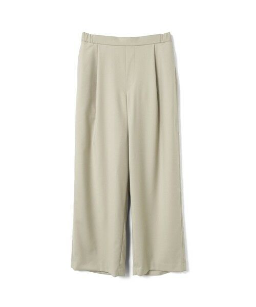 mizuiro ind / ミズイロインド その他パンツ | mizuiro ind ツータックスラックス（ベージュ(color20)）