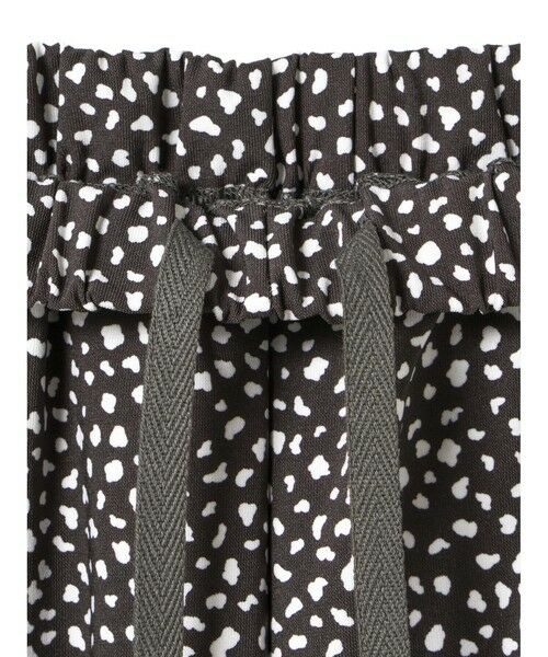 mizuiro ind / ミズイロインド その他パンツ | mizuiro ind プリントドローストリングヘムパンツ | 詳細12