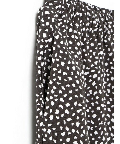 mizuiro ind / ミズイロインド その他パンツ | mizuiro ind プリントドローストリングヘムパンツ | 詳細13