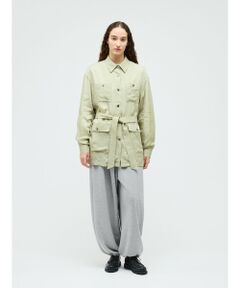 mizuiro ind / ミズイロインド その他パンツ | mizuiro ind ドライフレンチテリードローストリングヘムパンツ