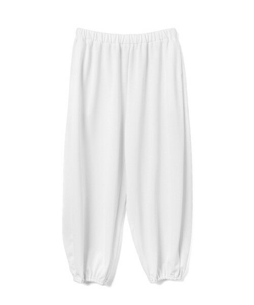 mizuiro ind / ミズイロインド その他パンツ | mizuiro ind ドライフレンチテリードローストリングヘムパンツ（オフホワイト(color11)）