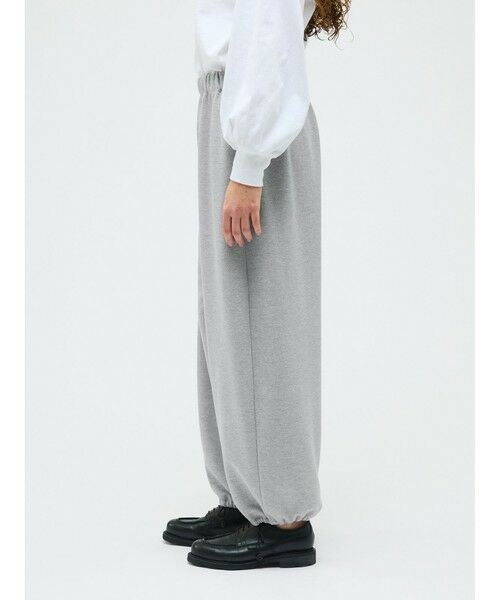 mizuiro ind / ミズイロインド その他パンツ | mizuiro ind ドライフレンチテリードローストリングヘムパンツ | 詳細10