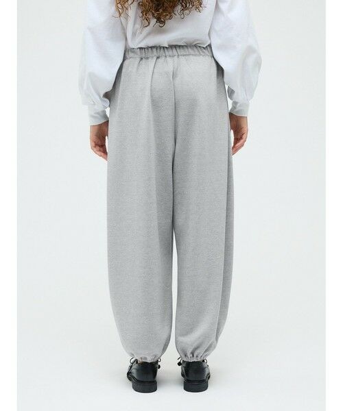 mizuiro ind / ミズイロインド その他パンツ | mizuiro ind ドライフレンチテリードローストリングヘムパンツ | 詳細11