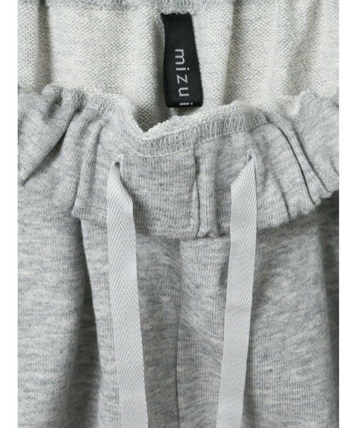 mizuiro ind / ミズイロインド その他パンツ | mizuiro ind ドライフレンチテリードローストリングヘムパンツ | 詳細13