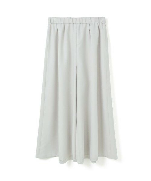 mizuiro ind / ミズイロインド その他パンツ | mizuiro ind ワイドフレアイージーパンツ（ライトグレー(color90)）
