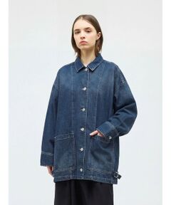 mizuiro ind / ミズイロインド テーラードジャケット | mizuiro ind ワイドデニムカバーオール(BLEACH)