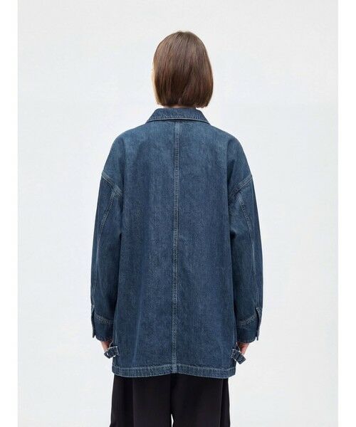 mizuiro ind / ミズイロインド テーラードジャケット | mizuiro ind ワイドデニムカバーオール(BLEACH) | 詳細5