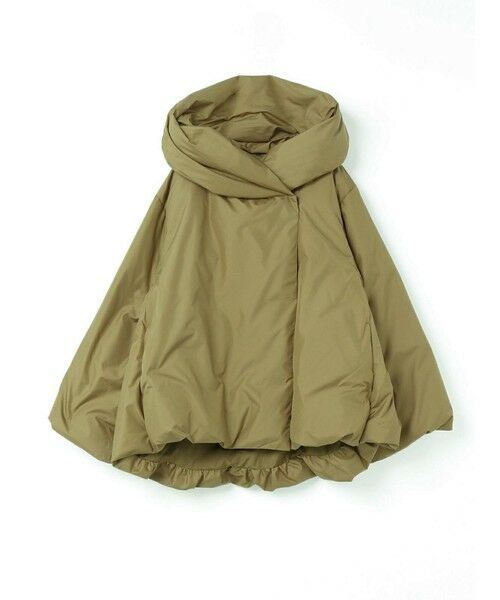 mizuiro ind / ミズイロインド その他アウター | mizuiro ind フード付きショートダウンジャケット（ベージュ(color20)）