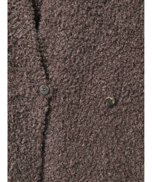 mizuiro ind / ミズイロインド カーディガン・ボレロ | mizuiro ind ヘアリーヤーンフレンチスリーブカーディガン | 詳細5