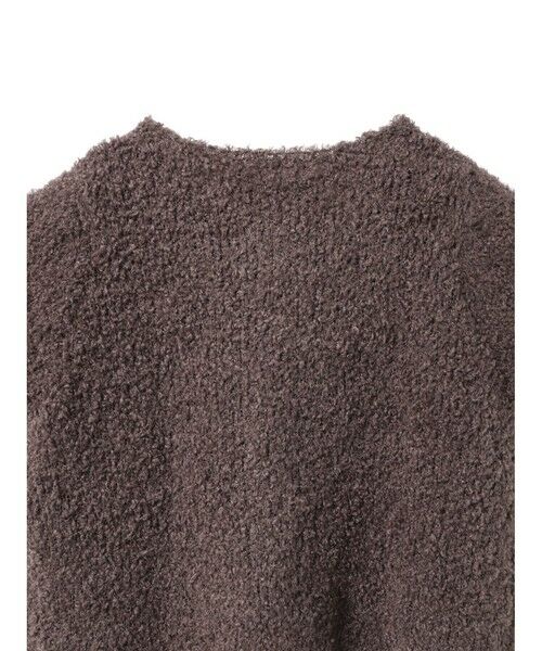 mizuiro ind / ミズイロインド カーディガン・ボレロ | mizuiro ind ヘアリーヤーンフレンチスリーブカーディガン | 詳細7