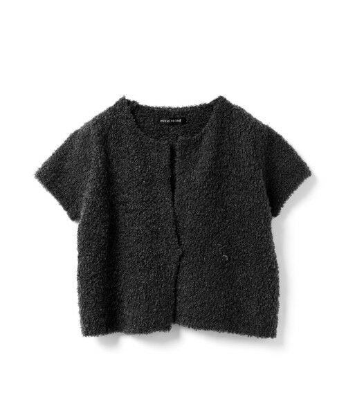 mizuiro ind / ミズイロインド カーディガン・ボレロ | mizuiro ind ヘアリーヤーンフレンチスリーブカーディガン | 詳細8