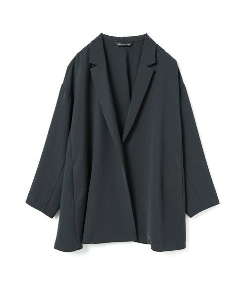 mizuiro ind / ミズイロインド テーラードジャケット | mizuiro ind テーラードシャツジャケット（ネイビーA(color77A)）