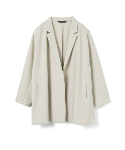 mizuiro ind / ミズイロインド テーラードジャケット | mizuiro ind テーラードシャツジャケット（ベージュA(color20A)）