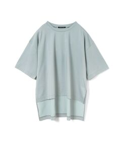 mizuiro ind / ミズイロインド カットソー | mizuiro ind サイドスリットワイドチュニックTシャツ