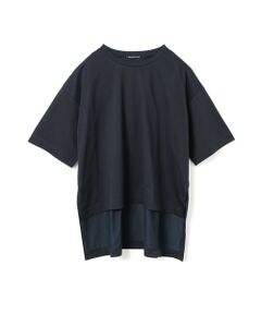 mizuiro ind / ミズイロインド カットソー | mizuiro ind サイドスリットワイドチュニックTシャツ
