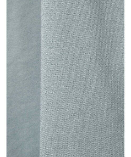 mizuiro ind / ミズイロインド カットソー | mizuiro ind サイドスリットワイドチュニックTシャツ | 詳細1