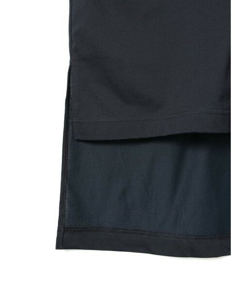 mizuiro ind / ミズイロインド カットソー | mizuiro ind サイドスリットワイドチュニックTシャツ | 詳細5