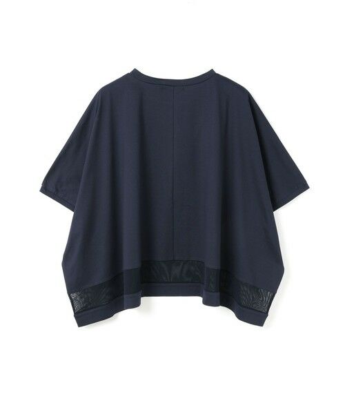 mizuiro ind / ミズイロインド カットソー | mizuiro ind メッシュヘムワイドプルオーバー | 詳細6