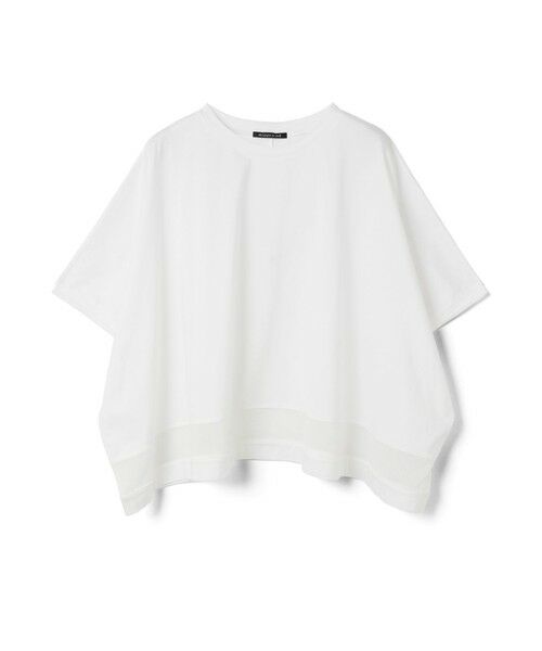 mizuiro ind / ミズイロインド カットソー | mizuiro ind メッシュヘムワイドプルオーバー | 詳細9