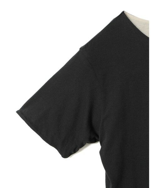 mizuiro ind / ミズイロインド カットソー | mizuiro ind バイカラーリバーシブルTシャツ | 詳細12