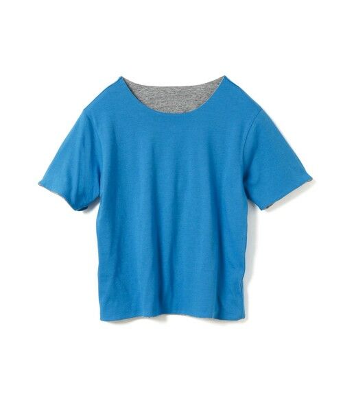 mizuiro ind / ミズイロインド カットソー | mizuiro ind バイカラーリバーシブルTシャツ | 詳細23