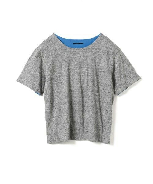 mizuiro ind / ミズイロインド カットソー | mizuiro ind バイカラーリバーシブルTシャツ | 詳細15