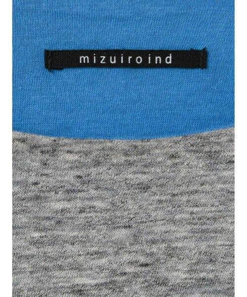 mizuiro ind / ミズイロインド カットソー | mizuiro ind バイカラーリバーシブルTシャツ | 詳細16