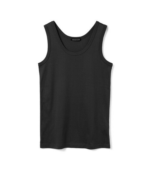 mizuiro ind / ミズイロインド カットソー | mizuiro ind ベーシックタンクトップ（ブラック(color99)）