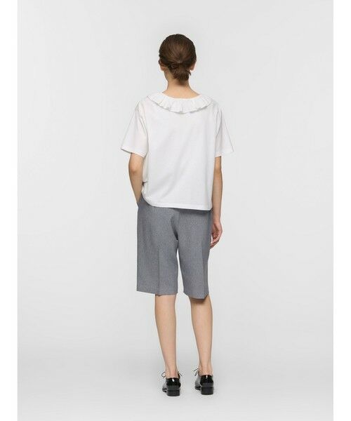 mizuiro ind / ミズイロインド カットソー | mizuiro ind フリルカラースキッパーTシャツ | 詳細10