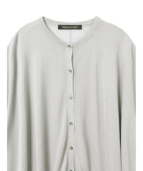 mizuiro ind / ミズイロインド カーディガン・ボレロ | mizuiro ind ハイガーゼワイドカーディガン | 詳細15