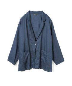mizuiro ind / ミズイロインド テーラードジャケット | mizuiro ind リネンワイドシャツジャケット