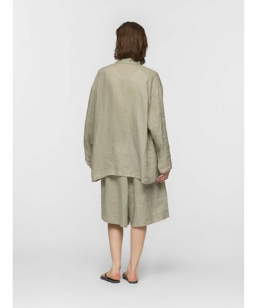 mizuiro ind / ミズイロインド テーラードジャケット | mizuiro ind リネンワイドシャツジャケット | 詳細7