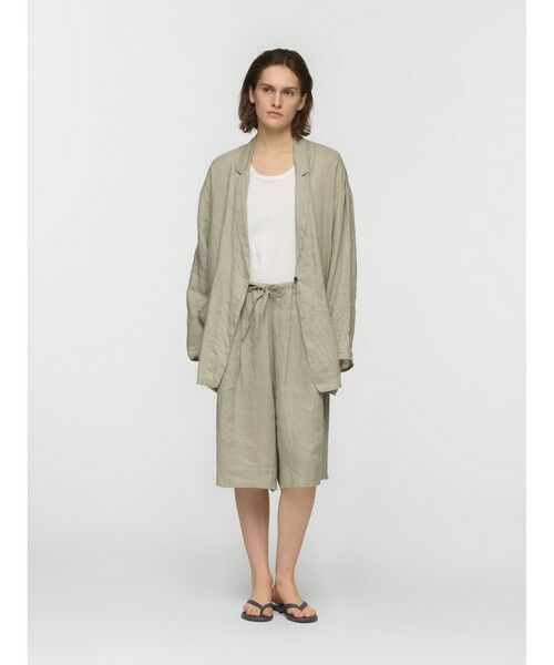 mizuiro ind / ミズイロインド テーラードジャケット | mizuiro ind リネンワイドシャツジャケット | 詳細8
