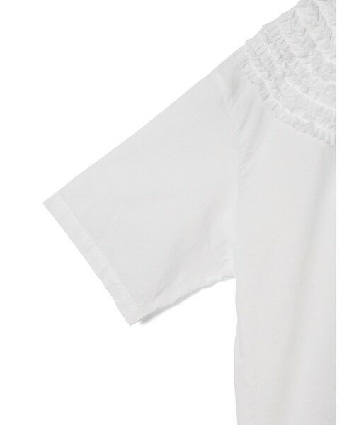 mizuiro ind / ミズイロインド シャツ・ブラウス | mizuiro ind フリルデザインクルーネックシャツ | 詳細12