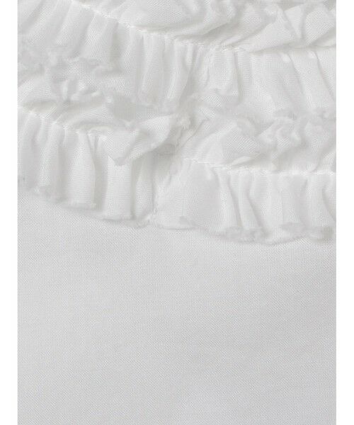 mizuiro ind / ミズイロインド シャツ・ブラウス | mizuiro ind フリルデザインクルーネックシャツ | 詳細2