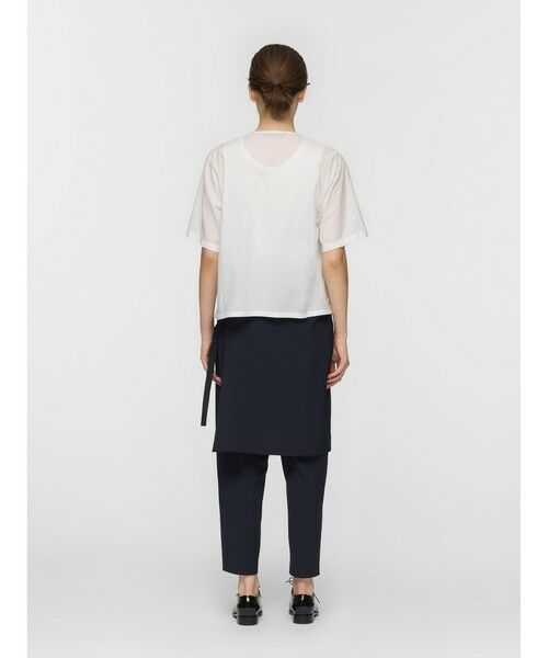 mizuiro ind / ミズイロインド シャツ・ブラウス | mizuiro ind フリルデザインクルーネックシャツ | 詳細9