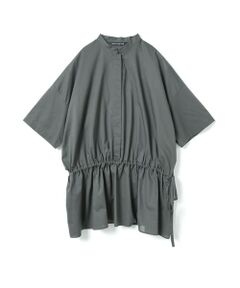 mizuiro ind / ミズイロインド シャツ・ブラウス | mizuiro ind ウエストギャザープルオーバーシャツ