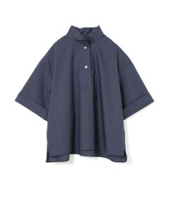 mizuiro ind / ミズイロインド シャツ・ブラウス | mizuiro ind オブロングカラープルオーバーシャツ