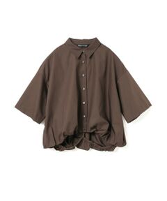 mizuiro ind / ミズイロインド シャツ・ブラウス | mizuiro ind ハーフスリーブバルーンシャツ