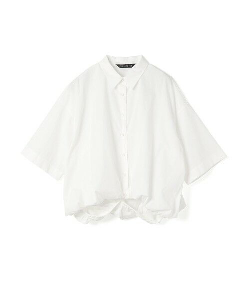 mizuiro ind / ミズイロインド シャツ・ブラウス | mizuiro ind ハーフスリーブバルーンシャツ | 詳細8