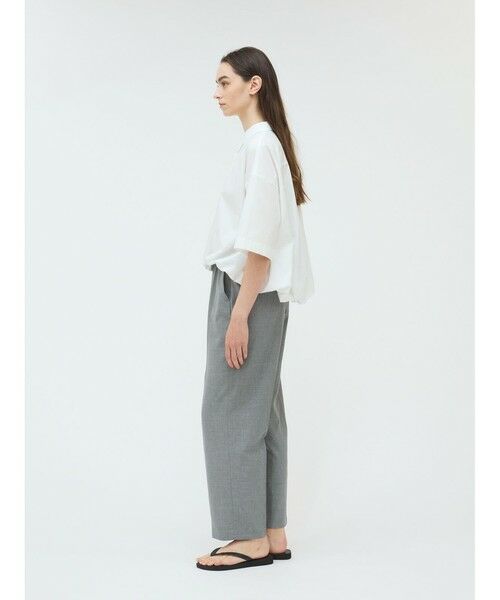 mizuiro ind / ミズイロインド シャツ・ブラウス | mizuiro ind ハーフスリーブバルーンシャツ | 詳細13