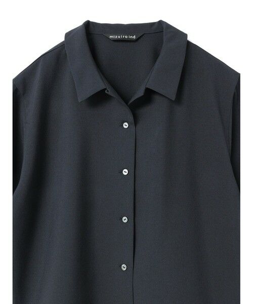 mizuiro ind / ミズイロインド シャツ・ブラウス | mizuiro ind ハーフスリーブシャツ | 詳細5