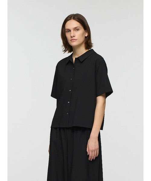 mizuiro ind / ミズイロインド シャツ・ブラウス | mizuiro ind ハーフスリーブシャツ | 詳細12